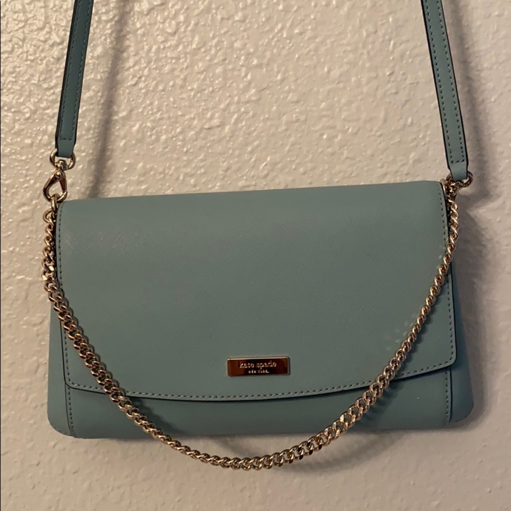 NWOT Kate Spade crossbody. Light blue